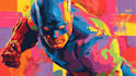design an amazing superhero pop art