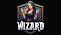 design realistic wizard grill logo with express delivery