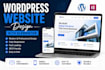 create a clean professional wordpress site using elementor fast