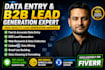 linkedin data enrichment, list building, and email finding