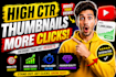 design viral youtube thumbnails with high CTR