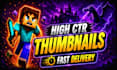 design minecraft survival youtube thumbnail