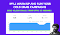 warmup and run your cold email campaign