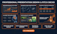 design professional pitch decks and technical presentations