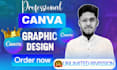 create professional canva graphic desing