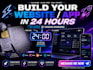 vibe code a CRM, mobile app, or website in 24 hours