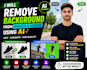 remove video image background using ai