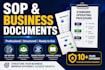 create sops, workflows, and sla for your business operations