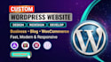 build, customize or fix your wordpress website