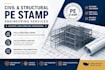 civil, structural usa pe stamp engineer services