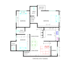 create 2d floor plans with vastu complaint placement and layout