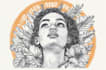 create monoline drawing illustration