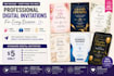 design modern digital invitations