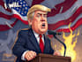 do a political cartoon art