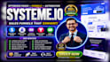 build systeme io sales funnel, systeme io website systeme io landing page