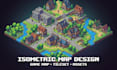 design isometric 2d game map tilemap tileset rpg pixel map and game assets pack