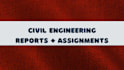 help to resolve civil engineering assignments