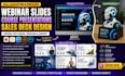 webinar slides, course presentation, high converting webinar sales deck slides