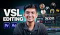 do high converting talking head and vsl video editing