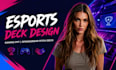 esports deck design, gaming PPT, sponsorship pitch deck presentation