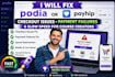 fix podia payhip checkout issues payment failures and slow speed course creators