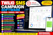 create a twilio bulk SMS campaign scheduler with automation