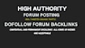 auto forum link building