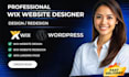 wix website redesign wix website wix webstart design luxury wix website wix seo