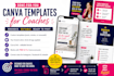 design canva templates for coaches and course creators