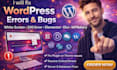 fix wordpress errors, bugs white screen, 500 error, elementor, divi and wpbakery