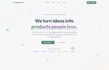 build a modern react web app or landing page for your business