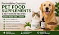 formulate custom pet food supplements and nutrition recipes