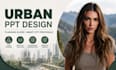 urban PPT design, planning slides, smart city proposal presentation