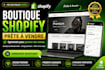 creation des boutique shopify en dropshipping