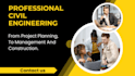 do civil engineering projects, problems, labs, assigment
