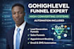 build a high converting ghl funnel and automation system