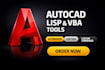 create autocad plugin with lisp or vba