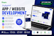 do mobile app development ios app flutter app react native hybrid app creation
