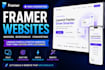 design framer landing page, framer startup website design framer ui web design