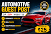 publish automotive guest posts on high da blogs