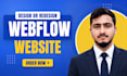 develop webflow website, webflow landing page design, webflow expert