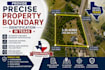 provide precise property boundary identification in  texas