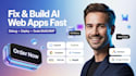 migrate fix deploy ai webapp aws lovable replit google ai studio base44 supabase