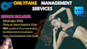 be your only fans chatter and virtual assistant onlyfans manager