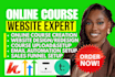 build thinkific course website thinkific landing page thinkific automation