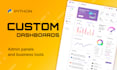 build custom dashboards and admin panels