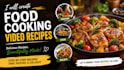 create food cooking video recipes