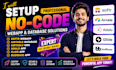 setup softr webapp airtable database, airtable crm adalo glide budibase expert
