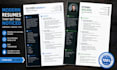 design a modern, eye catching resume for creative and professional roles
