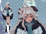 design 2dvtuber model, live2d rigging anime style commission live2d vtuber model